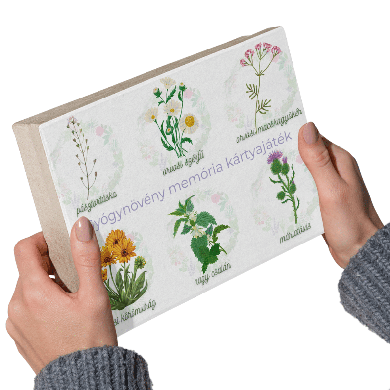 Gyógynövény Memória Kártyajáték_HerbClinic